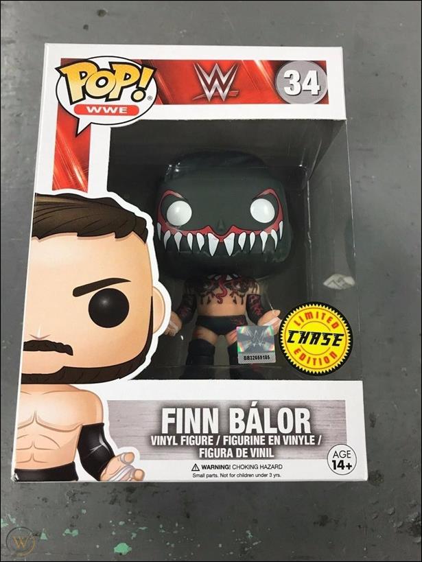 POP! WWE figure 34-B Finn Balor (1:6 Masked Variant)
