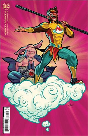Monkey Prince issue 4-D Michael Cho 1:25 Cardstock Cover