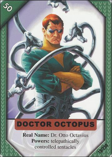Marvel ReCharge: Inaugural Edition (Base Set) card 19 Doctor Octopus