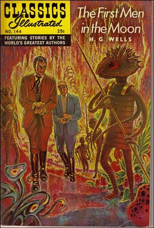 Classic Comics/Classics Illustrated issue 144-G HRN 166 - New Cover Art / Cardstock Cover