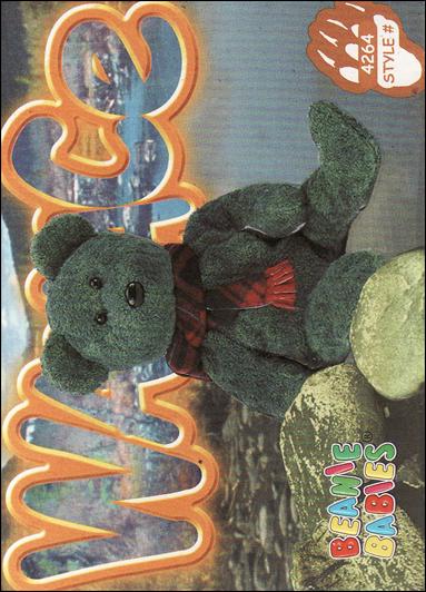 Beanie Babies Series 4 (Base Set) card 252 Wallace