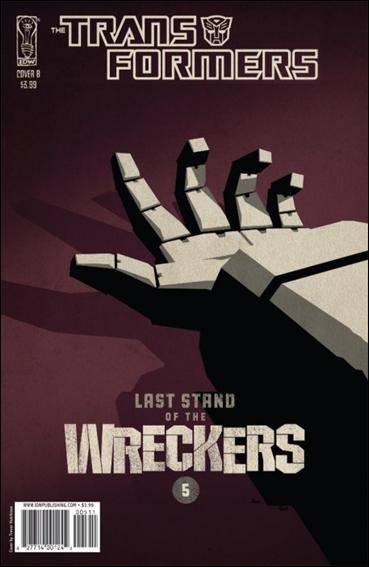Transformers: Last Stand of the Wreckers issue 5-B Trevor Hutchison Cover