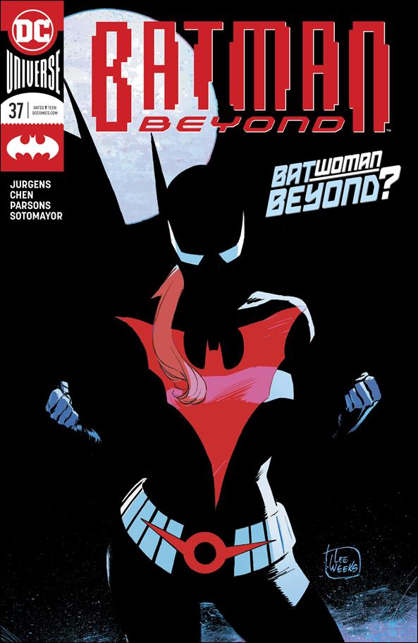 Batman Beyond (2016) issue 37 Lee Weeks Cover