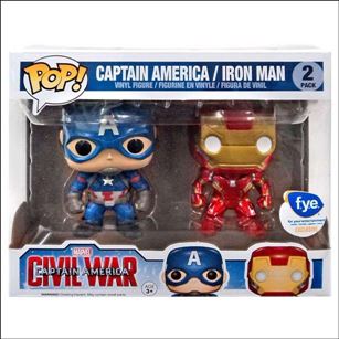 POP! Marvel Multi-Packs figure nn3 Captain America / Iron Man 2-Pack