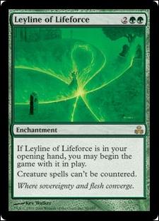 Magic the Gathering: Guildpact (Base Set) card 90 Leyline of Lifeforce