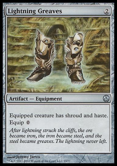 Magic the Gathering: Duel Decks: Phyrexia vs. the Coalition (Base Set) card 19 Lightning Greaves