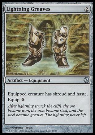 Magic the Gathering: Duel Decks: Phyrexia vs. the Coalition (Base Set) card 19 Lightning Greaves