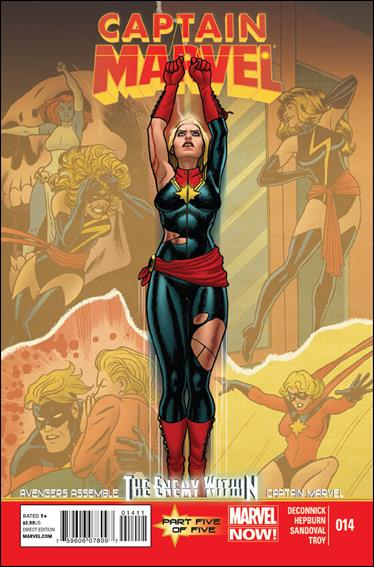 Captain Marvel (2012) issue 14 Joe Quinones Cover