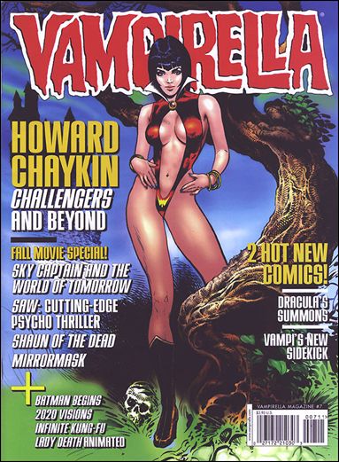 Vampirella Comics Magazine issue 7 Sharp Standard Cover