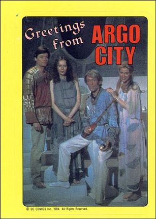 Supergirl (Movie) (Base Set) card 35 Greetings From Argo City
