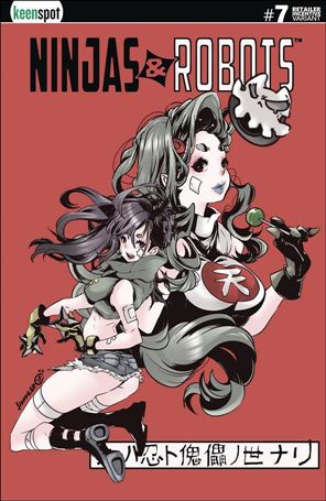 Ninjas and Robots issue 7-D Honne 1:5 Cover