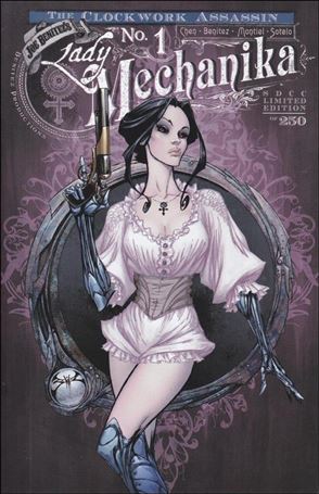 Lady Mechanika: The Clockwork Assassin issue 1-F Joe Benitez SDCC 2017 Cover 1/250