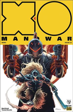 X-O Manowar (2017) issue 23-E Tomas Giorello Pre-Order Cover