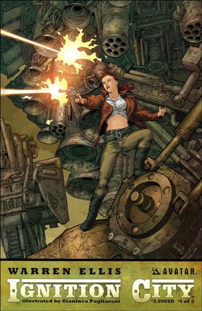 Warren Ellis' Ignition City issue 4 Standard Cover