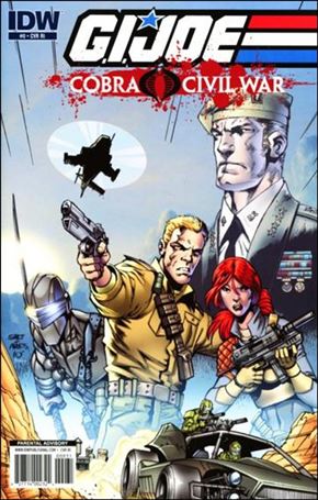 G.I. Joe: Cobra Civil War issue 0-D Javier Saltares 1:10 Cover