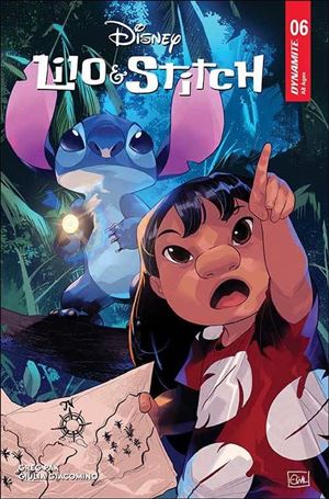 Lilo & Stitch issue 6-C Edwin Galmon Cover