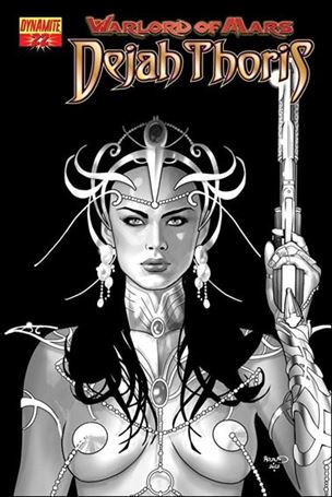 Warlord of Mars: Dejah Thoris issue 22-E Paul Renaud Black & White Cover 1/25