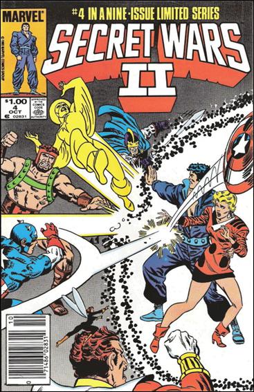 Secret Wars II issue 4-B Canadian Price Cover