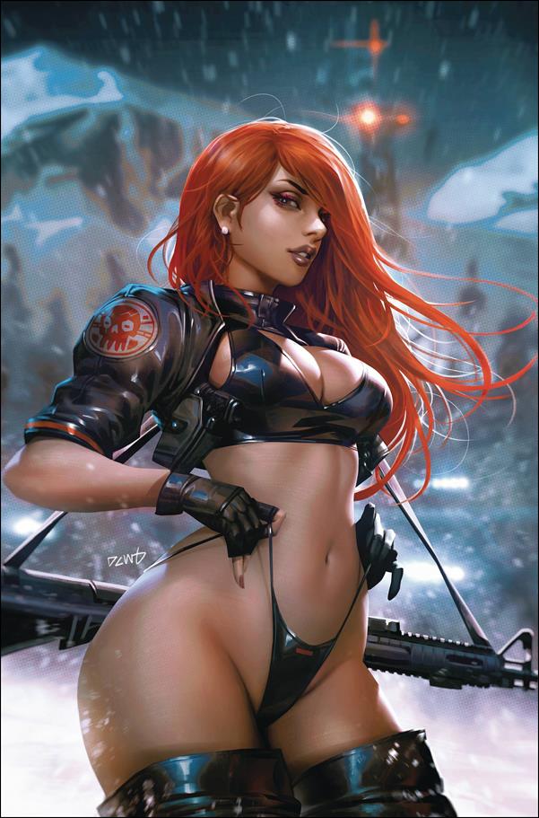 Heat Seeker: Combustion: A Gun Honey Series issue 2-H Derrick Chew Virgin Foil Cover