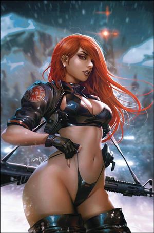 Heat Seeker: Combustion: A Gun Honey Series issue 2-H Derrick Chew Virgin Foil Cover