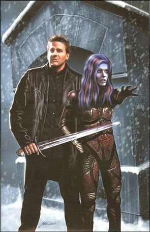 Angel: After the Fall issue 10-C Brian Miller Virgin Cover