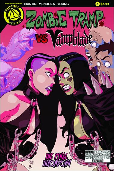 Zombie Tramp Vs: Vampblade issue 3 Standard Cover