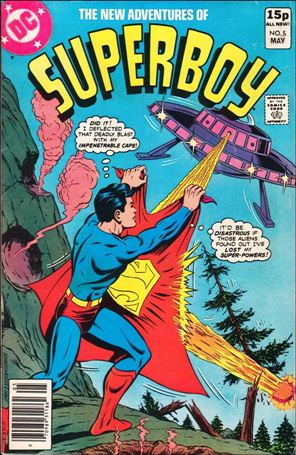 New Adventures of Superboy issue 5-C UK Price Cover