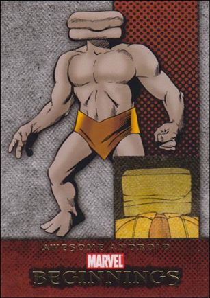 Marvel Beginnings: Series 1 (Base Set) card 176 Awesome Android