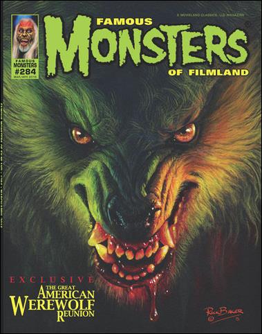 Famous Monsters of Filmland issue 284-B Rick Baker Diamond Cover