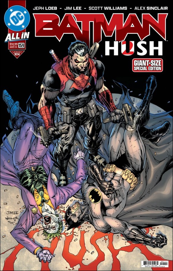 Batman (2016) issue 159-K Jim Lee Giant Sized Special Ed. Treasury Cover