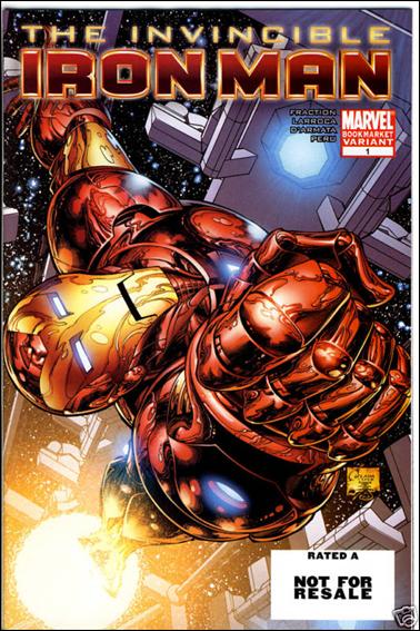 Invincible Iron Man (2008) issue 1-O Joe Quesada Cover Book Market Edition
