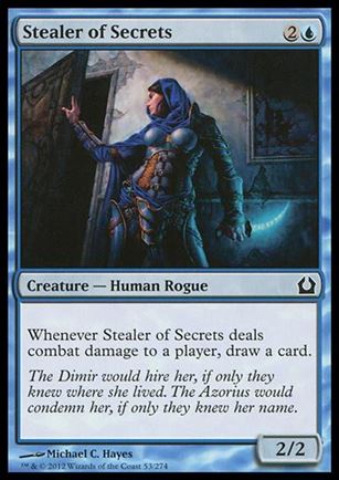 Magic the Gathering: Return to Ravnica (Base Set) card 53 Stealer of Secrets