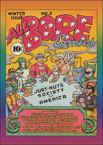 Defective Comics (Base Set) card 8 All-Bore Comics #3