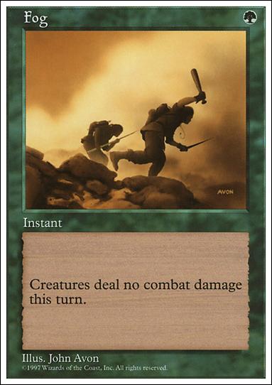 Magic the Gathering: 5th Edition (Base Set) card 293 Fog