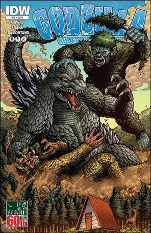 Godzilla: Rulers of the Earth issue 10 Matt Frank Cover
