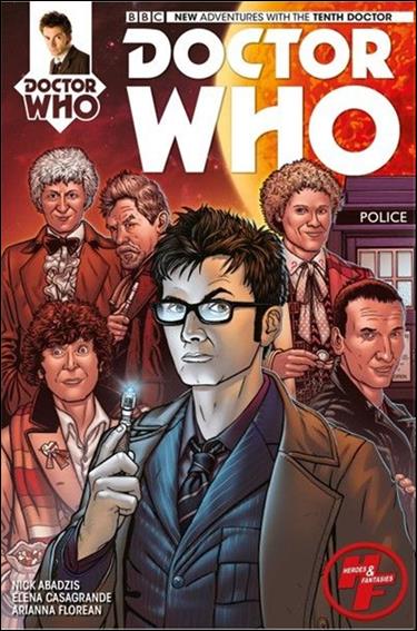 Doctor Who: The Tenth Doctor issue 1-M Paul Hanley Heroes & Fantasies Cover