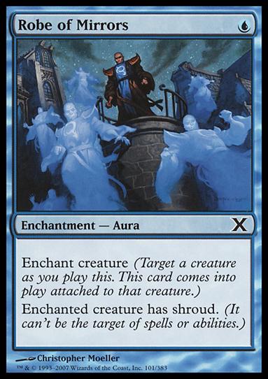 Magic the Gathering: 10th Edition (Base Set) card 101 Robe of Mirrors
