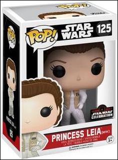 POP! Star Wars figure 125 Princess Leia (Hoth) SW Celebration Exclusive