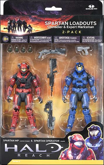 Halo Reach 2-Packs (Series 3) figure 2 Spart Loadouts (Grenadier and Expert Marksman)