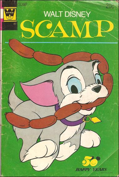 Walt Disney Scamp issue 13-B Whitman Cover