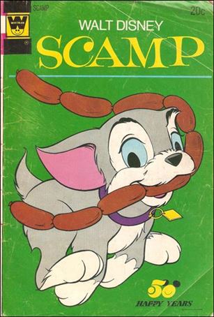 Walt Disney Scamp issue 13-B Whitman Cover