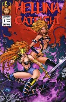 Hellina/Catfight issue 1-E Encore Edition - Purple Sky Standard Cover