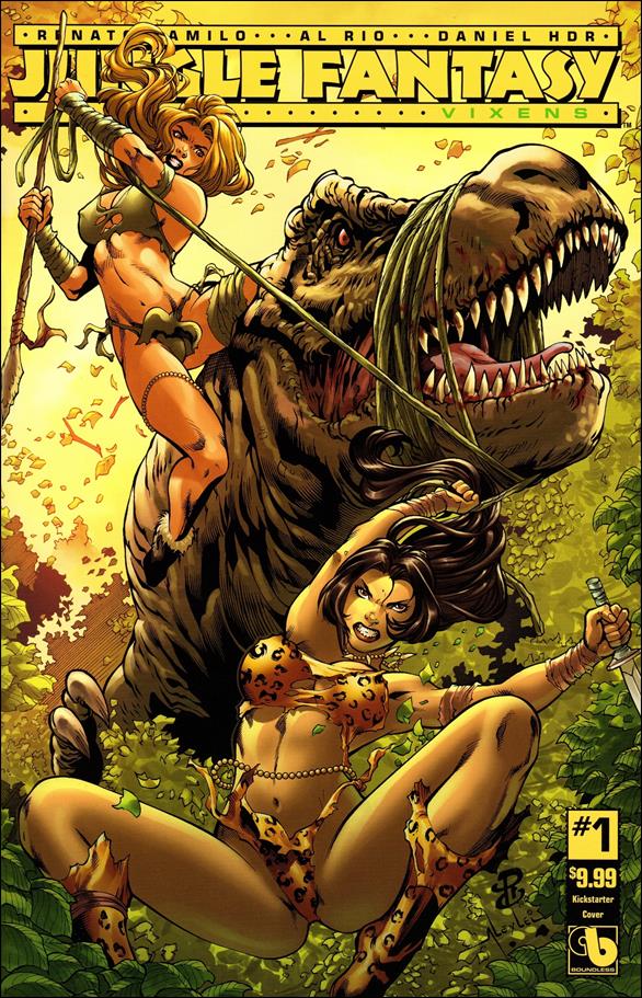 Jungle Fantasy: Vixens issue 1-M Kickstarter Cover