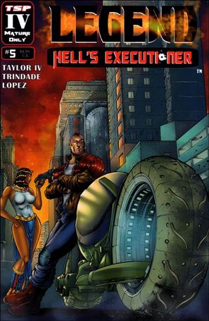 Legend: Hell's Executioner issue 5-B Rafael Lanhellas Cover