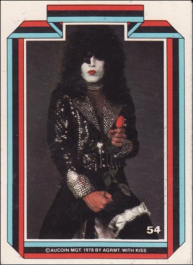 KISS: Series 1 (Base Set) card 54 Paul Stanley