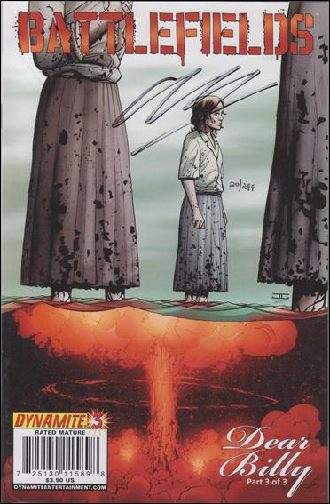 Battlefields: Dear Billy issue 3-B Dynamic Forces (Signed by Garth Ennis) 1/299