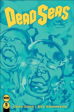 Dead Seas issue 5-C Jacob Phillips Cover