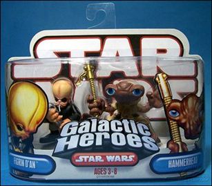 Star Wars: Galactic Heroes figure 41 Figrin D'an and Hammerhead