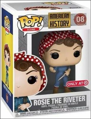POP! Icons figure 8 Rosie the Riveter Target Exclusive