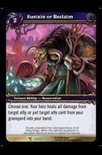 World of Warcraft: March of the Legion (Base Set) card 29 Sustain or Reclaim